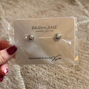 NEW WITH TAGS Park Lane Silver Stud Earrings